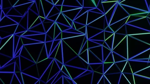 Abstract wire frame background animated Stock Footage 108906951