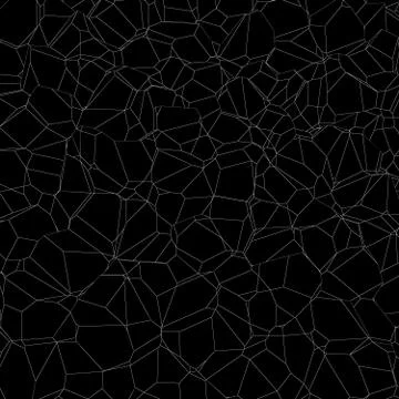 Abstract wire geometry black background Stock Illustration