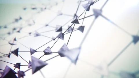 Abstract wire grid 3d aniamtion Stock Footage 56153141