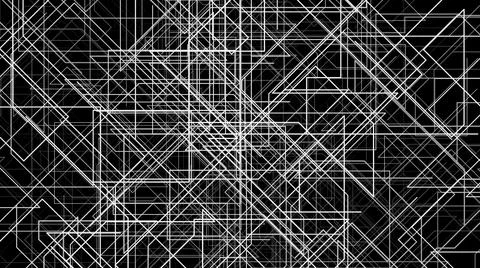 Abstract wire Stock Illustration