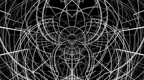 Abstract wire Stock Illustration