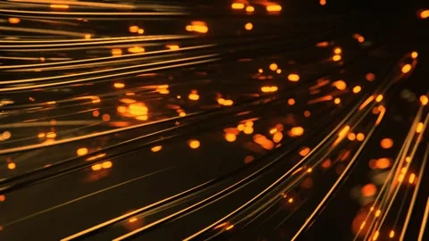 Abstract Wire Lights Technology Animation – Futuristic Digital Background Video stock 316477893