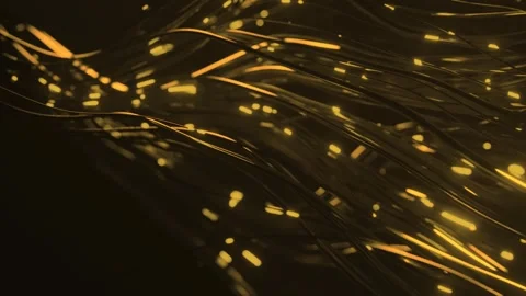 Abstract Wire Lights Technology Animation – Futuristic Digital Background Video stock 316477940