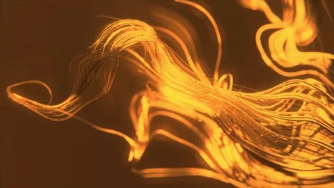 Abstract Wire Lights Technology Animation – Futuristic Digital Background Video stock 316477956