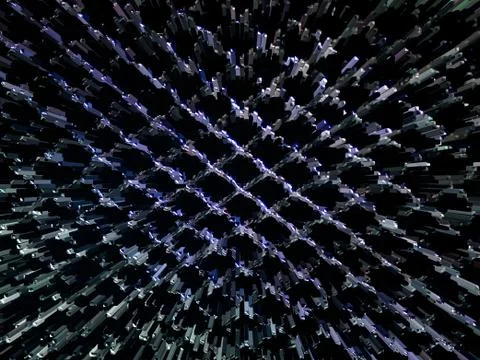 Abstract wire mesh Stock Illustration