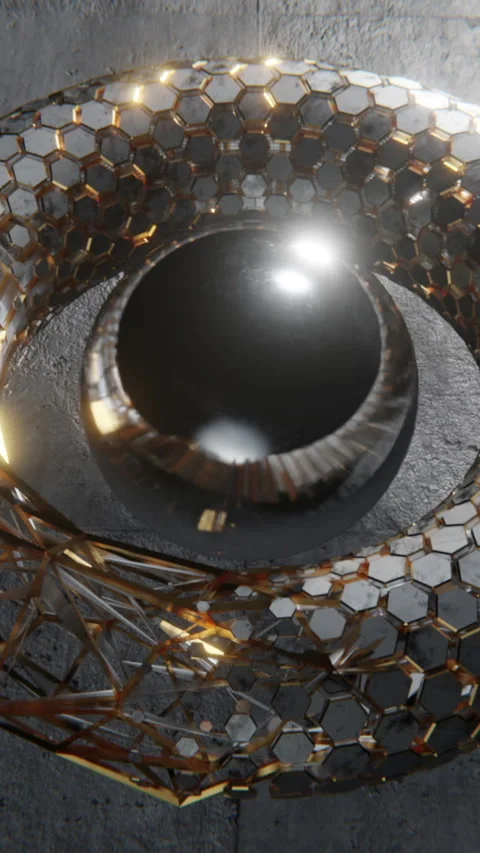 Abstract wire organic shape using as mod... | Stock Video | Pond5