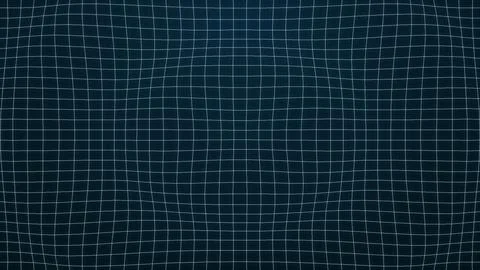 Abstract Wireframe Grid Wave Net lines Background Illustrazione stock