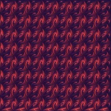 Abstract wireframe multi colored background. 3d rendering illustration pattern Stock Illustration