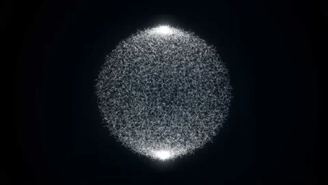 Abstract Wireframe Shapes Stopmotion Seamless Looping Stock-Footage 134032808