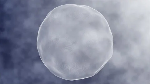 Abstract wireframe sphere moving and morphing. Glowing futuristic energy sphere Stock Footage 160979233