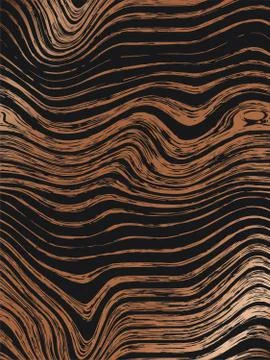 Abstract wood gold pattern textures background. Seamless luxury wood texture, Stock Illustration