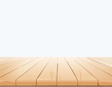 Abstract wood platform with subtle highlights and ample copy space, clean a.. Stock Illustration