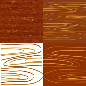 Abstract wood texture Stock Illustration