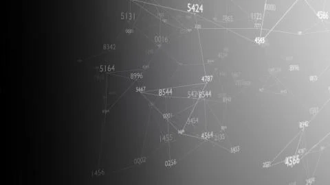 Abstract word cloud. Information concept Stock Illustration