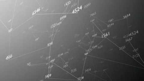 Abstract word cloud. Information concept Illustrazione stock