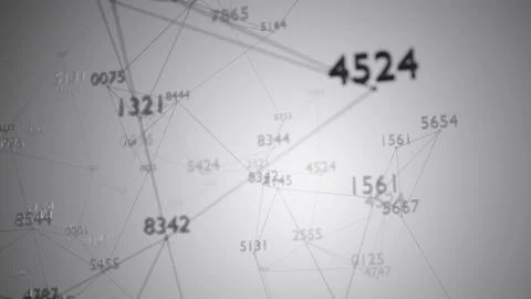 Abstract word cloud. Information concept Stock Illustration