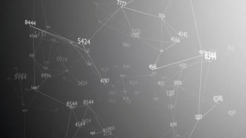Abstract word cloud. Information concept Stock Illustration