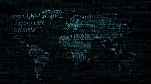 Abstract world animation Stock Footage 50157177