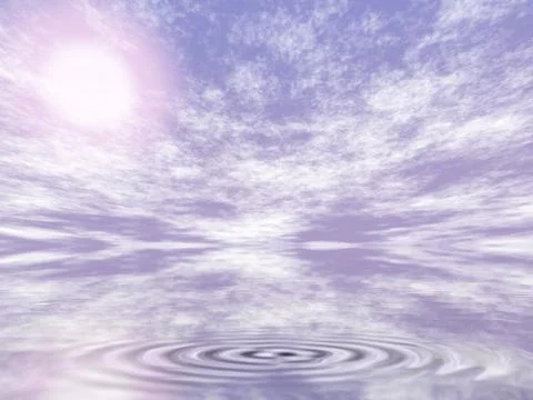 Abstract world Big ripple Stock Illustration
