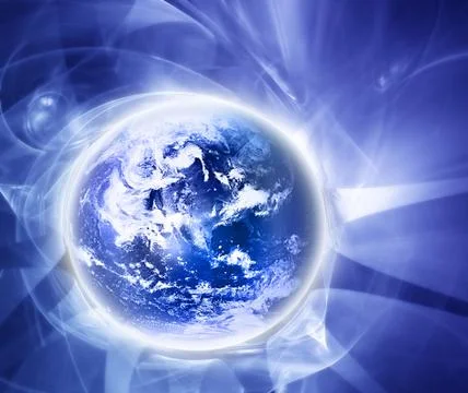 Abstract world Stock Illustration