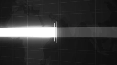 Abstract world map background with a horizontal waiting loading bar and gri.. Stock Footage 337881658