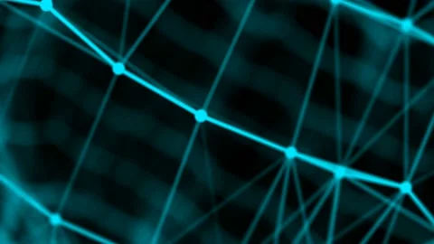 Abstract worldwide network of the Internet as a symbol of global connection and Stock Footage 146717568