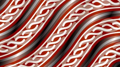 Abstract Woven Metallic Pattern 스톡 일러스트