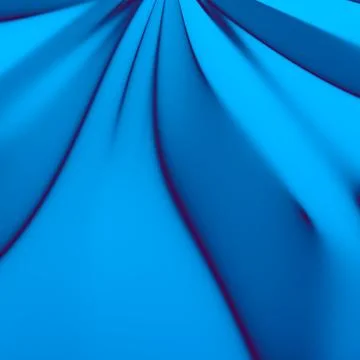 Abstract Wrinkled Blue Material Stock Illustration