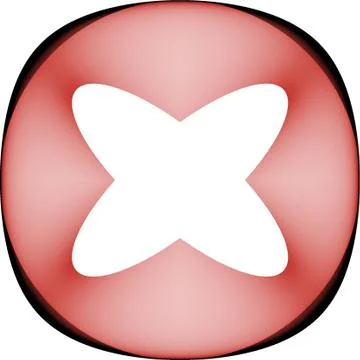 Abstract X Design Stock Illustration