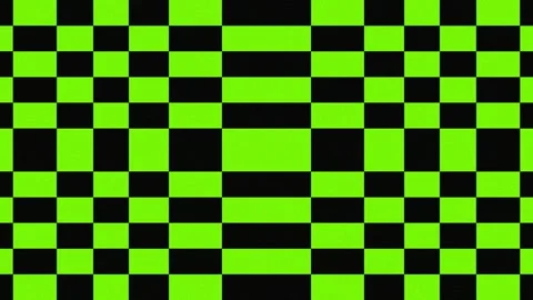 Abstract Yellow and Black Checkered Pattern Background Stock Footage 331357278