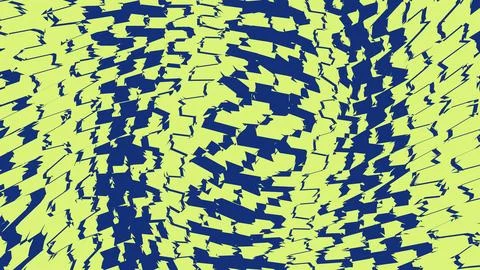 Abstract yellow and blue geometric pattern background イラスト素材