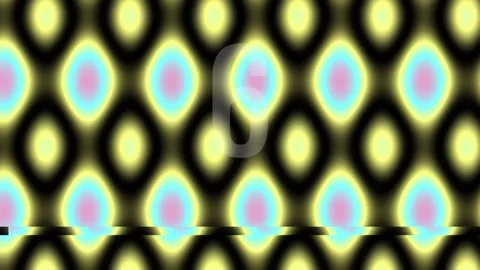 Abstract yellow and blue wave pattern background motion graphics loop Stock Footage 342095300