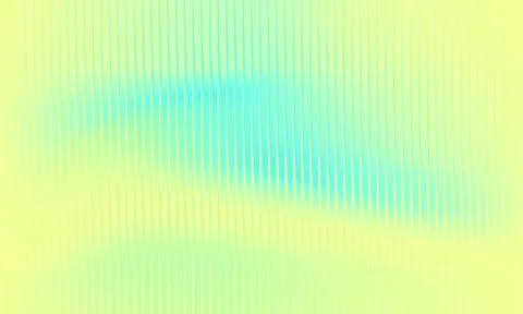 Abstract yellow and cyan gradient background with vertical ribbed texture a.. Stock Illustration