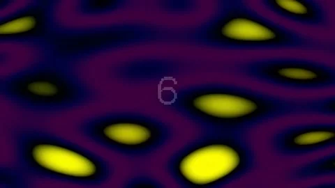 Abstract yellow and dark blue flowing liquid wave pattern background design Video stock 342095653