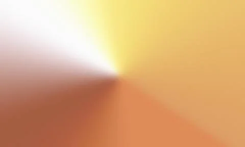 Abstract Yellow and Orange Conical Gradient with Grainy Texture Stock Illustration