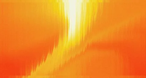 Abstract yellow and orange diagonal wave background with grain texture Stock Illustration