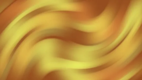 Abstract yellow and orange gradation background, wave fluid pattern seamless Stock Footage 296290359