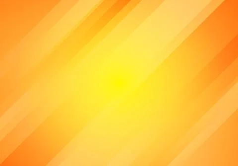 Abstract yellow and orange gradient color oblique lines stripes background. Stock Illustration