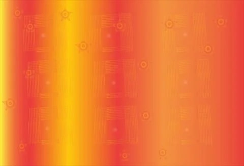 Abstract yellow and orange gradient color oblique lines stripes background .. Stock Illustration