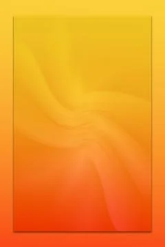 Abstract yellow and orange gradient background with soft fluid waves イラスト素材