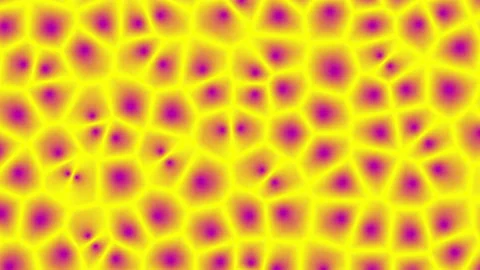 Abstract yellow and red mesh  texture in motion Stock Footage 195087748