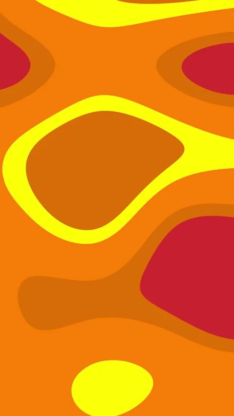 Abstract yellow and red pattern ideal for backgrounds, textiles Видео 306219363