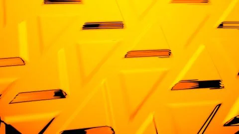 Abstract yellow background 3d rendering Illustration