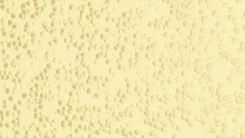 Abstract yellow background with bubbles in motion - seamless looping (FULL HD) Video stock 101665869