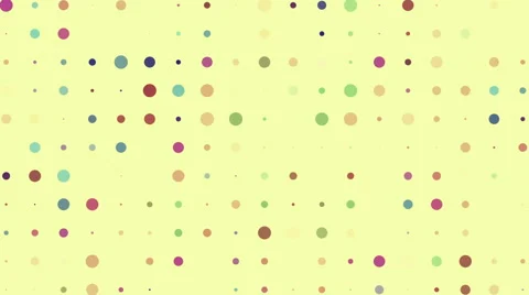 Abstract yellow background with circles Vídeo Stock 49077665