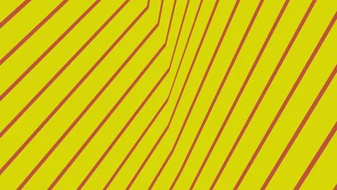 Abstract yellow background with diagonal lines pattern 库存插图