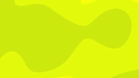 Abstract yellow background features various organic shapes. Stock Footage 293024850