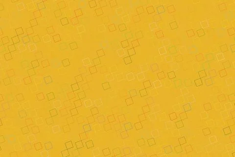 Abstract yellow background with geometric square pattern 스톡 일러스트