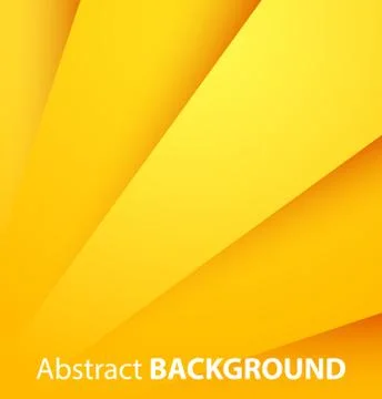 Abstract yellow background Stock Illustration