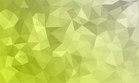 Abstract yellow background, low poly textured triangle shapes in random patte Illustrazione stock